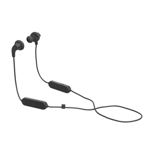 JBL Endurance Run 2 Wireless - Black - Waterproof Wireless In-Ear Sport Headphones - Hero